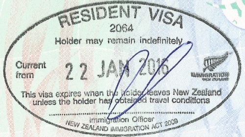 Số liệu hồ sơ định cư New Zealand thành công